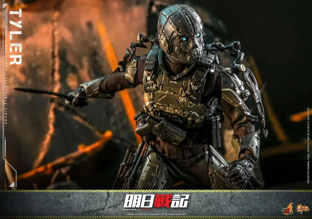 Warriors of Future Movie Masterpiece figurină de acțiune 1/6 Tyler 31 cm poza produsului