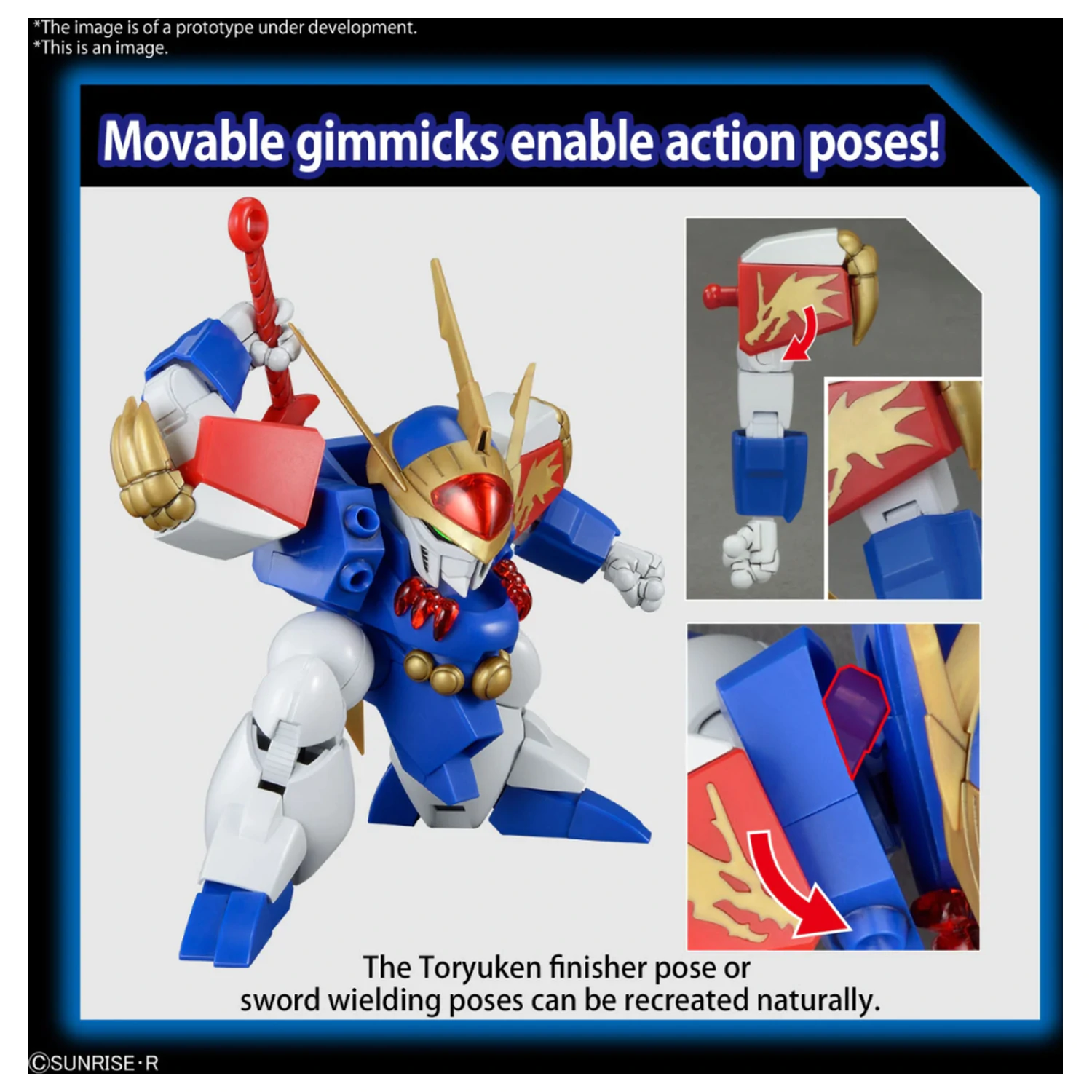 Wataru HG Ryujinmaru Kit model poza produsului