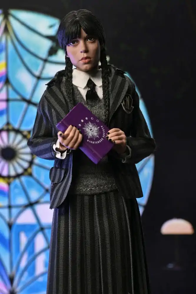 Wednesday Action Figures Set 2 Pack Wednesday Addams (Nevermore Uniform) și Enid 20 cm poza produsului