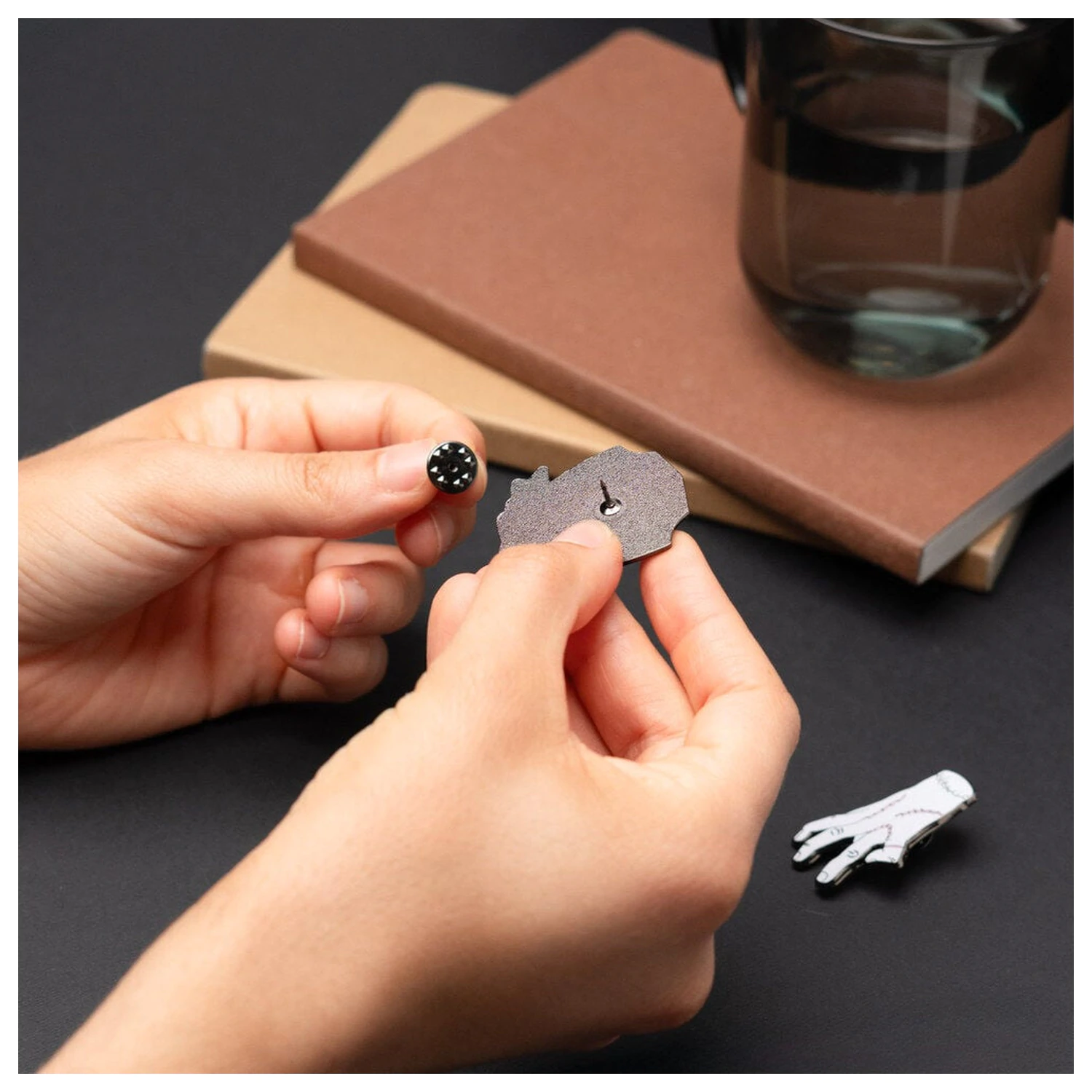 Wednesday set de 4 ace de pin poza produsului