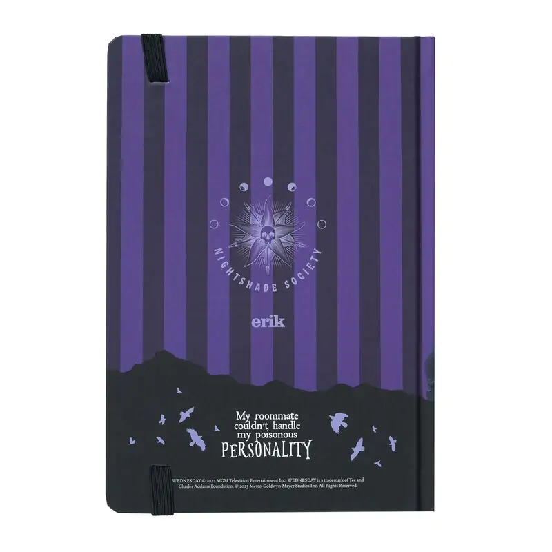 Wednesday Addams caiet premium A5 poza produsului