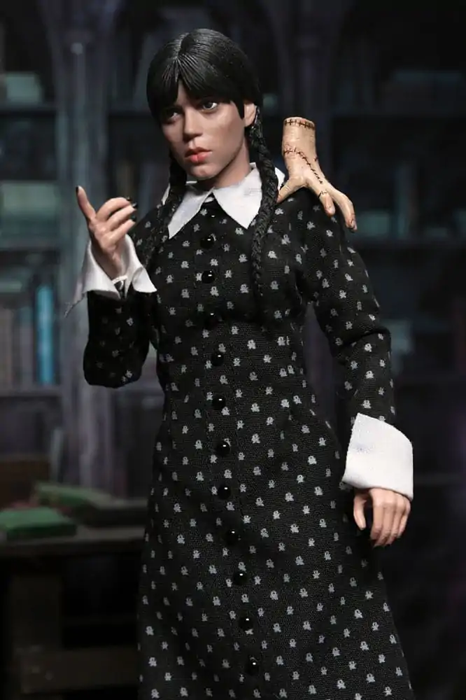 Wednesday Action Figure Wednesday (Classic Dress) 20 cmFigurină Wednesday Wednesday (Classic Dress) 20 cm poza produsului