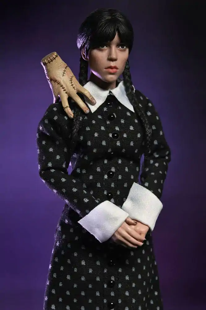 Wednesday Action Figure Wednesday (Classic Dress) 20 cmFigurină Wednesday Wednesday (Classic Dress) 20 cm poza produsului