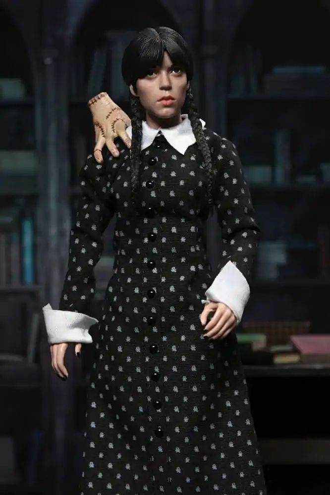Wednesday Action Figure Wednesday (Classic Dress) 20 cmFigurină Wednesday Wednesday (Classic Dress) 20 cm poza produsului