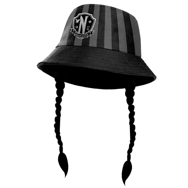 Wednesday împletituri bucket hat poza produsului