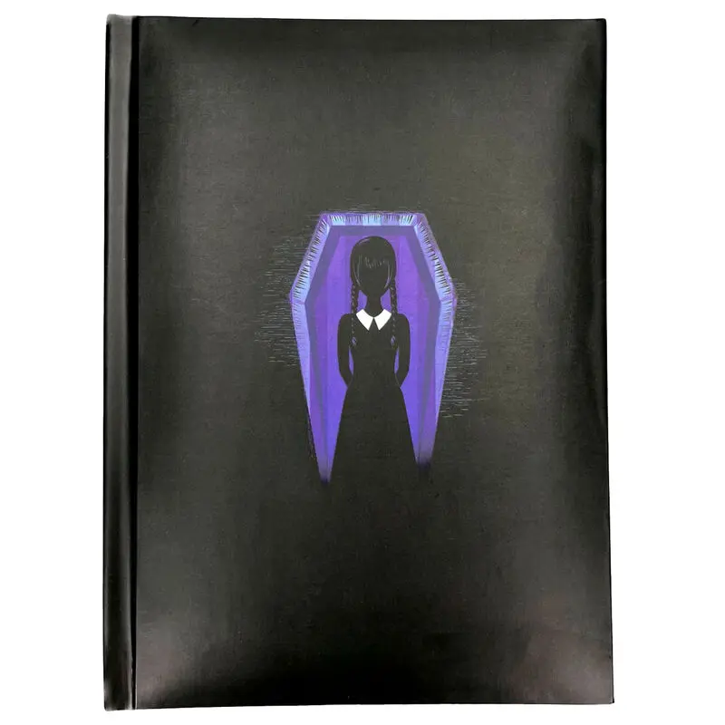 Wednesday Dark Side A5 Caiet cu Lumină poza produsului