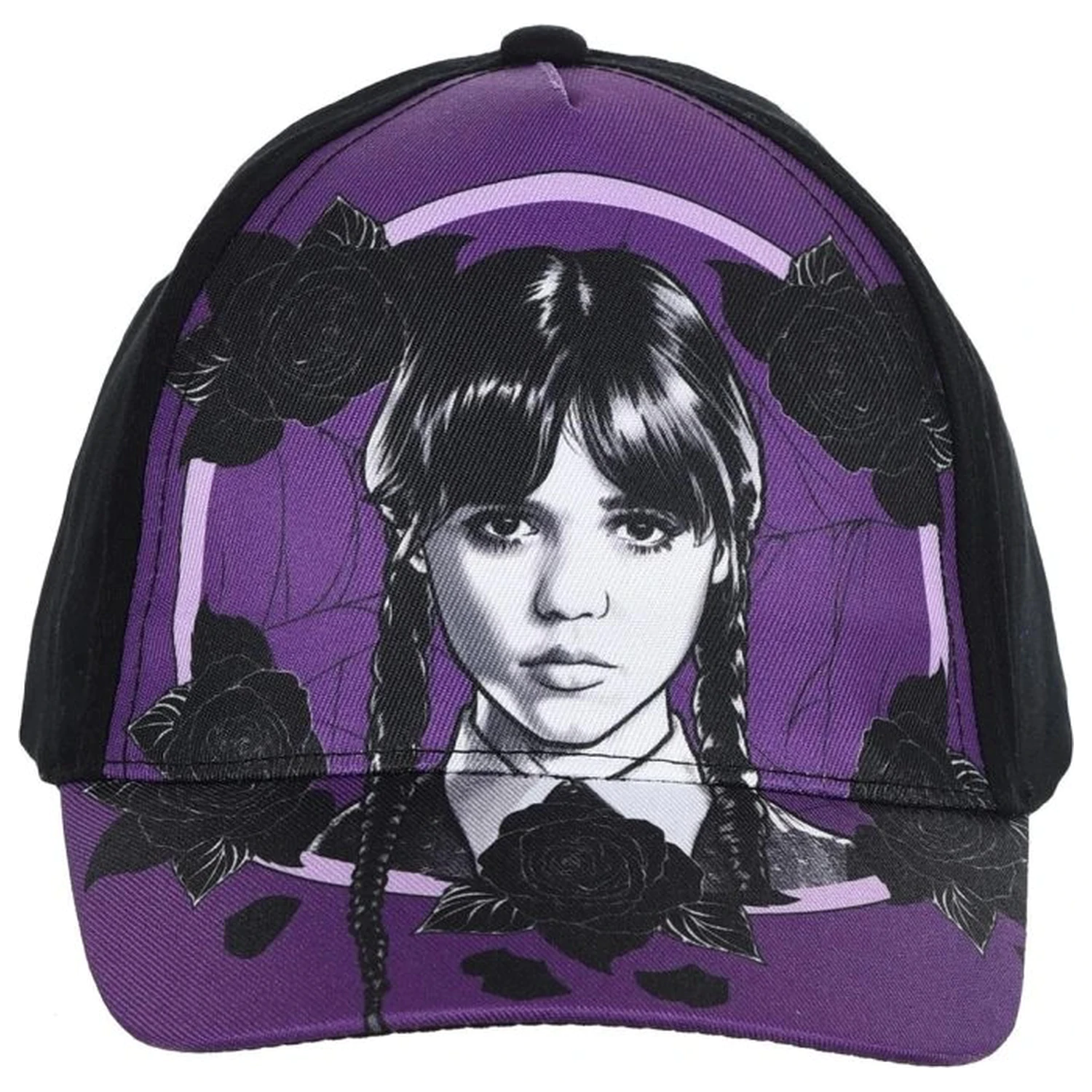 Wednesday Dark Vibes Black șapcă de baseball pentru copii 54 cm poza produsului