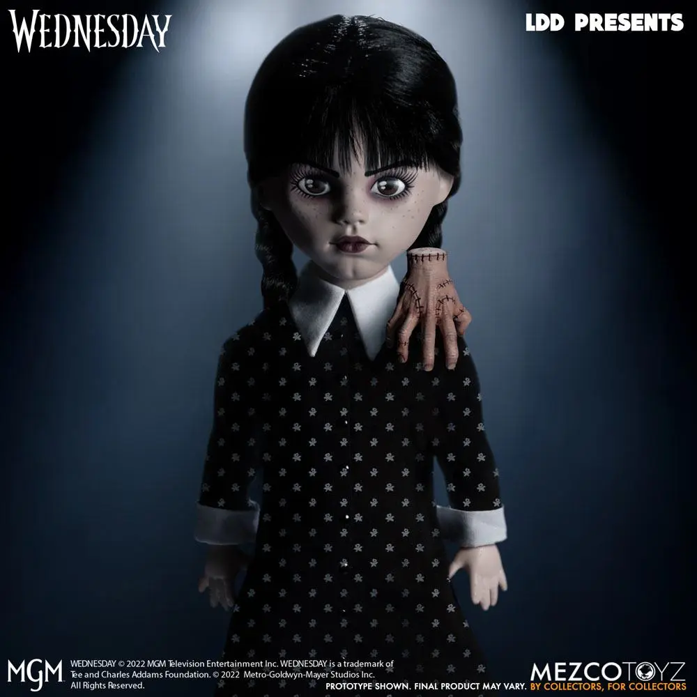 Wednesday Living Dead Dolls Păpușă Wednesday Addams 25 cm poza produsului