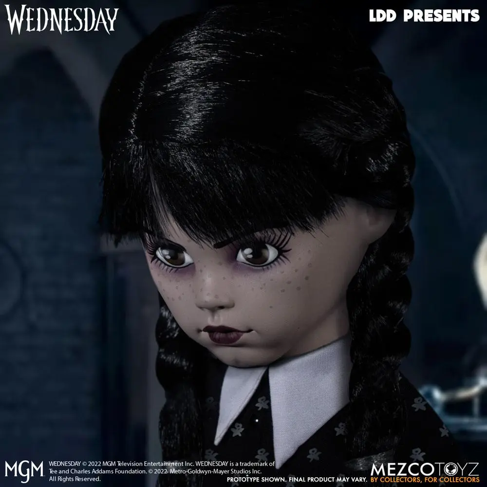 Wednesday Living Dead Dolls Păpușă Wednesday Addams 25 cm poza produsului