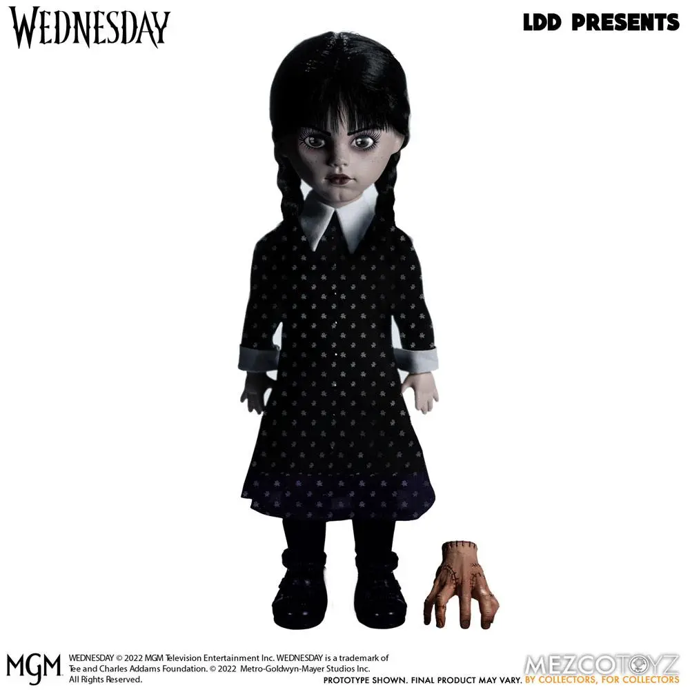 Wednesday Living Dead Dolls Păpușă Wednesday Addams 25 cm poza produsului