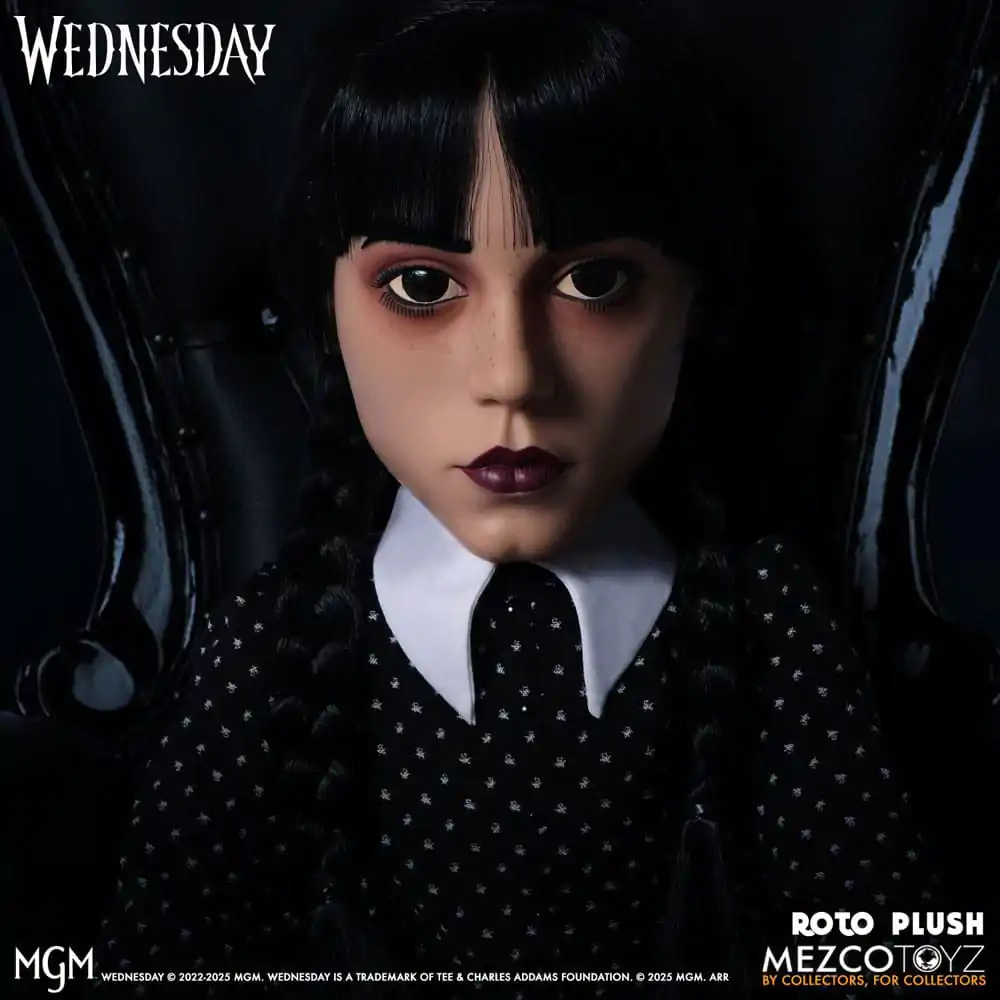 Wednesday MDS Roto Papusa de plus Wednesday 46 cm poza produsului