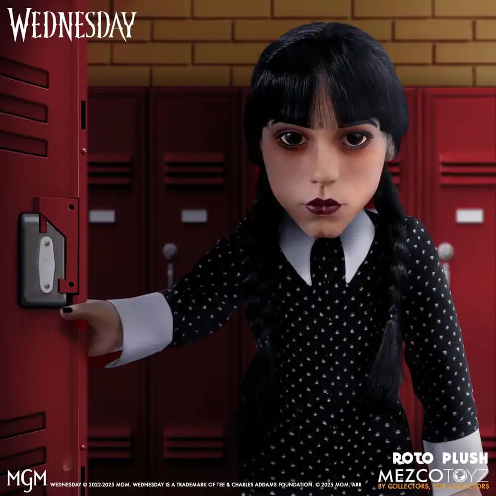 Wednesday MDS Roto Papusa de plus Wednesday 46 cm poza produsului