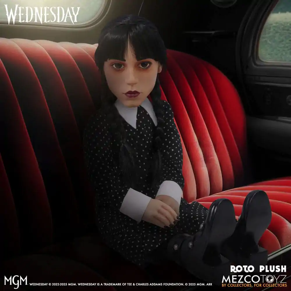Wednesday MDS Roto Papusa de plus Wednesday 46 cm poza produsului