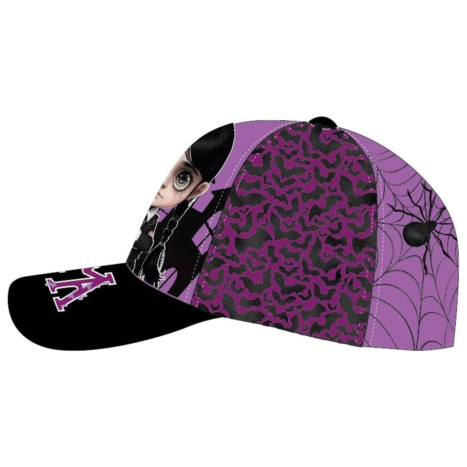 Sapca de baseball Wednesday Mysti Eyes Kids 54 cm poza produsului