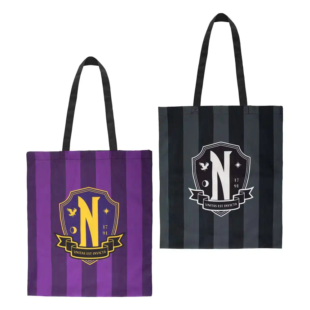 Geantă Tote Wednesday Nevermore Academy poza produsului