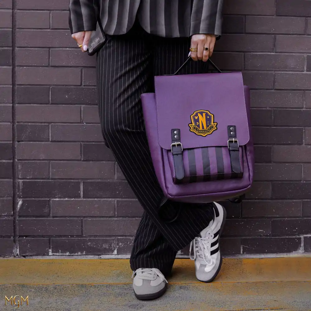 Wednesday Rucsac Nevermore Academy Purple poza produsului