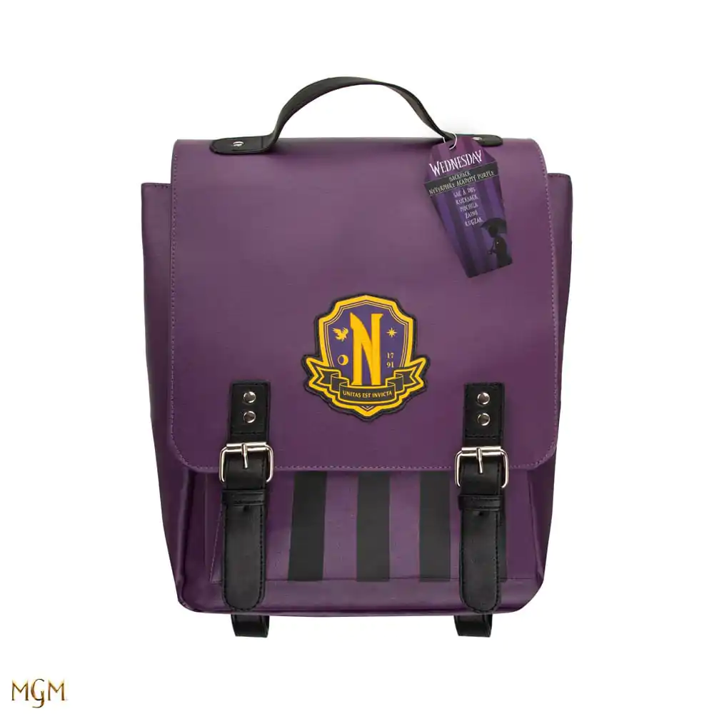 Wednesday Rucsac Nevermore Academy Purple poza produsului