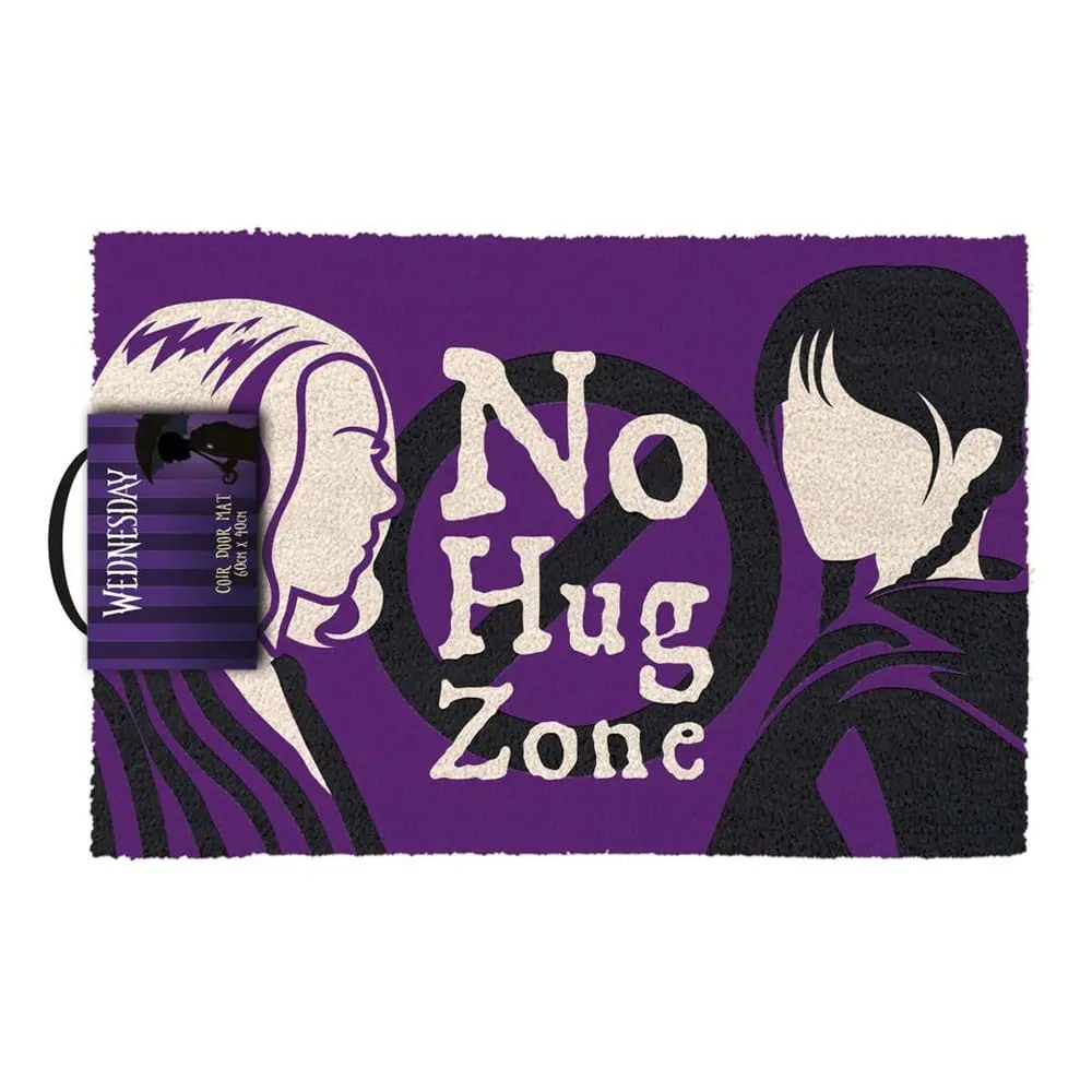 Wednesday Preș de ușă No Hug Zone 40 x 60 cm poza produsului