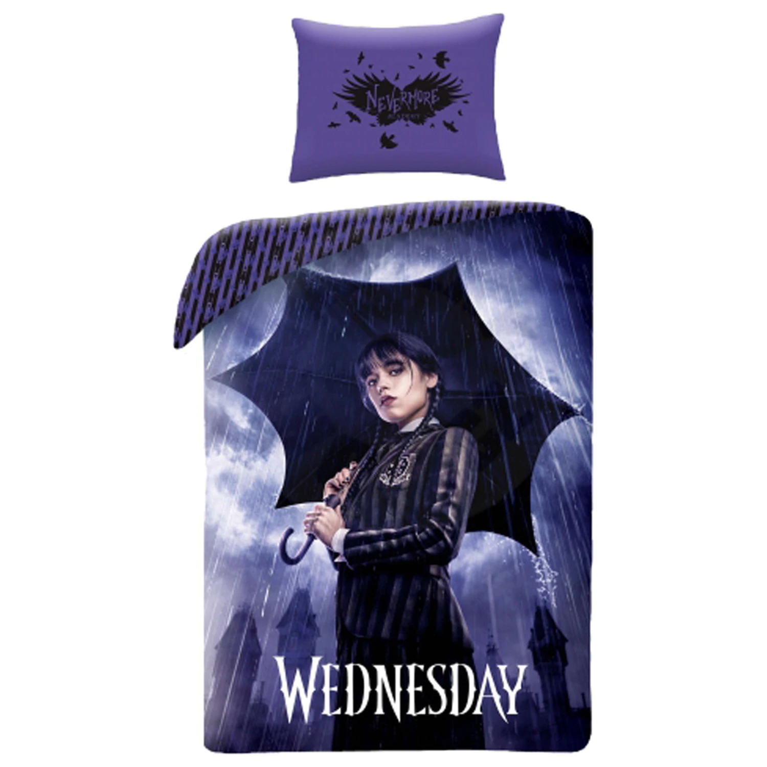 Wednesday Rainy Day husa de pilota din microfibra poza produsului