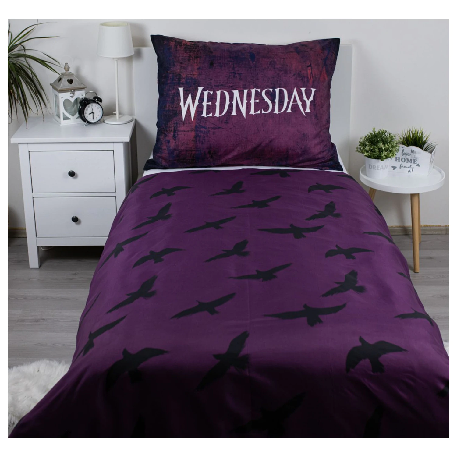 Wednesday Raven Husă de pilotă din microfibră poza produsului
