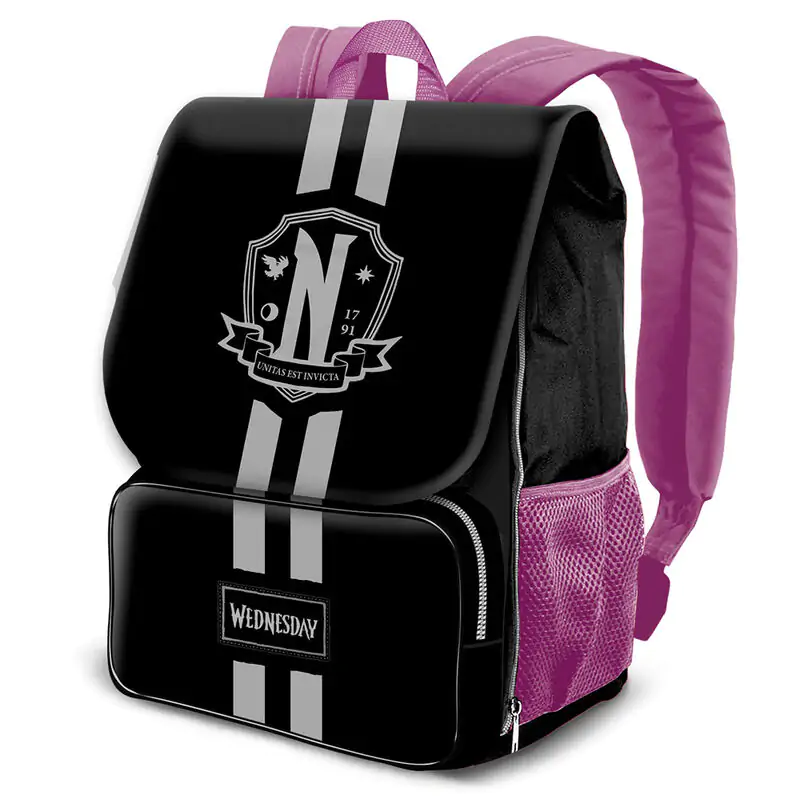 Rucsac școală Wednesday flap 45cm poza produsului