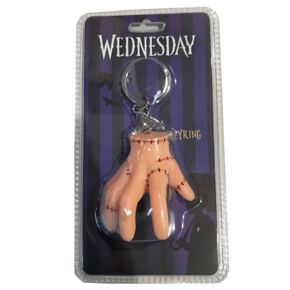 Breloc 3D Wednesday Thing poza produsului