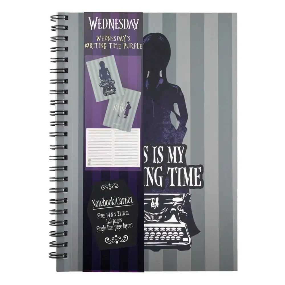 Caiet Wednesday This Is My Writing Time-Purple poza produsului