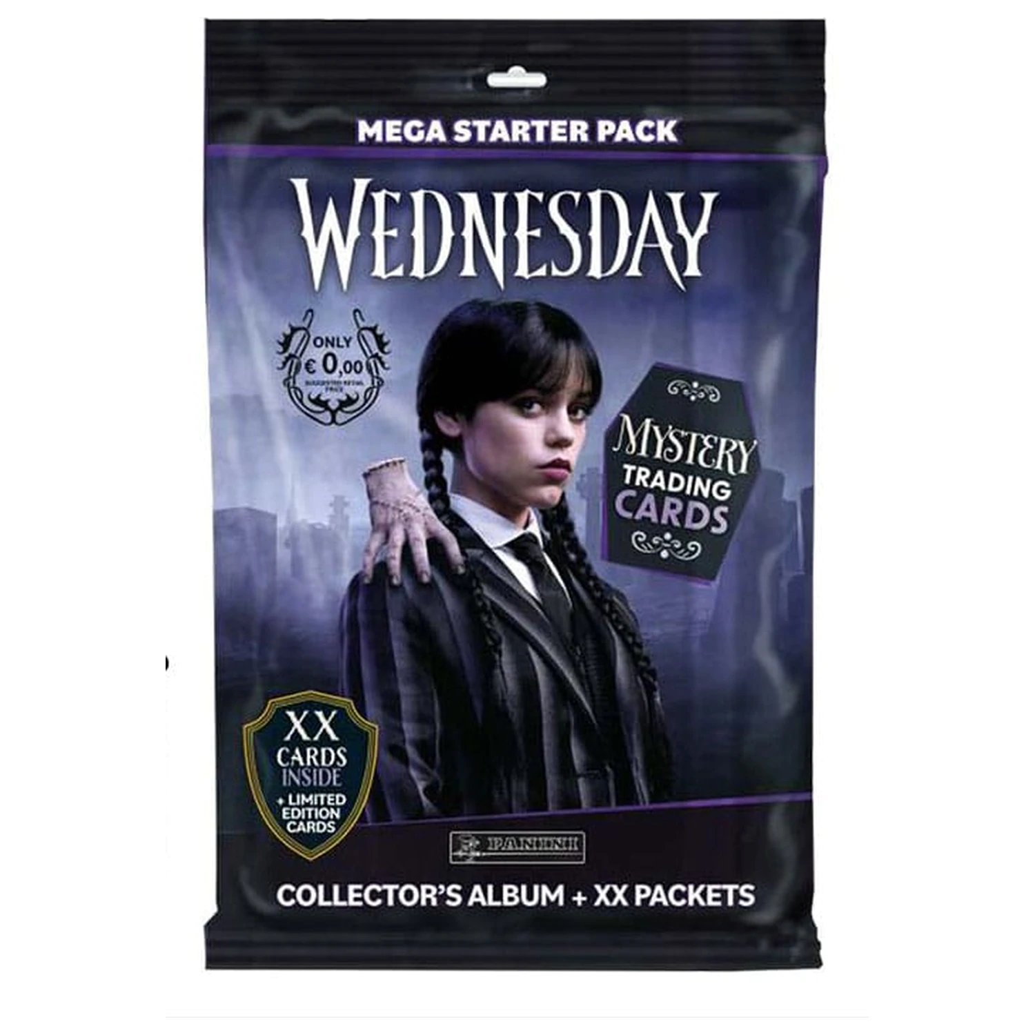 Wednesday Trading Cards Starter Pack Versiunea germana poza produsului