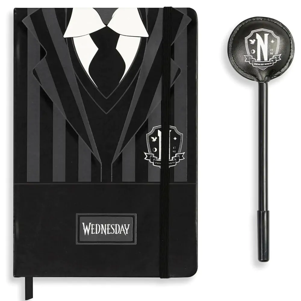 Wednesday Uniform jurnal + set de pix poza produsului