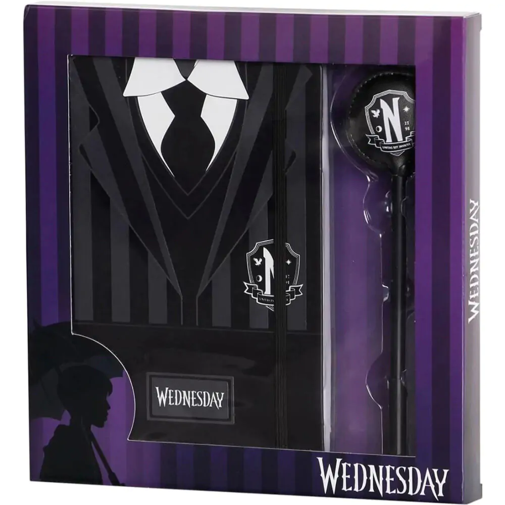 Wednesday Uniform jurnal + set de pix poza produsului