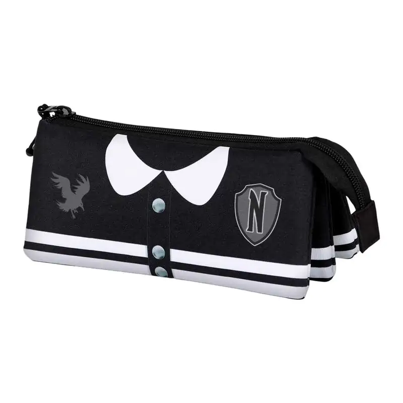 Wednesday Varsity etui triplu pentru creioane poza produsului