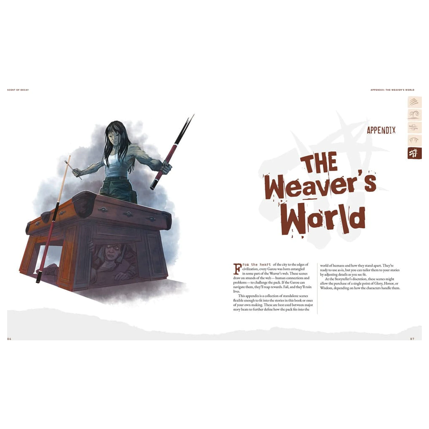 Werewolf: The Apocalypse 5th Edition RPG cartea Scent of Decay Chronicle *Versiune Engleza* poza produsului