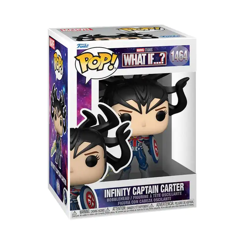 What If...? Funko POP! Figurină de vinil Animation Infinity Captain Carter 9 cm poza produsului