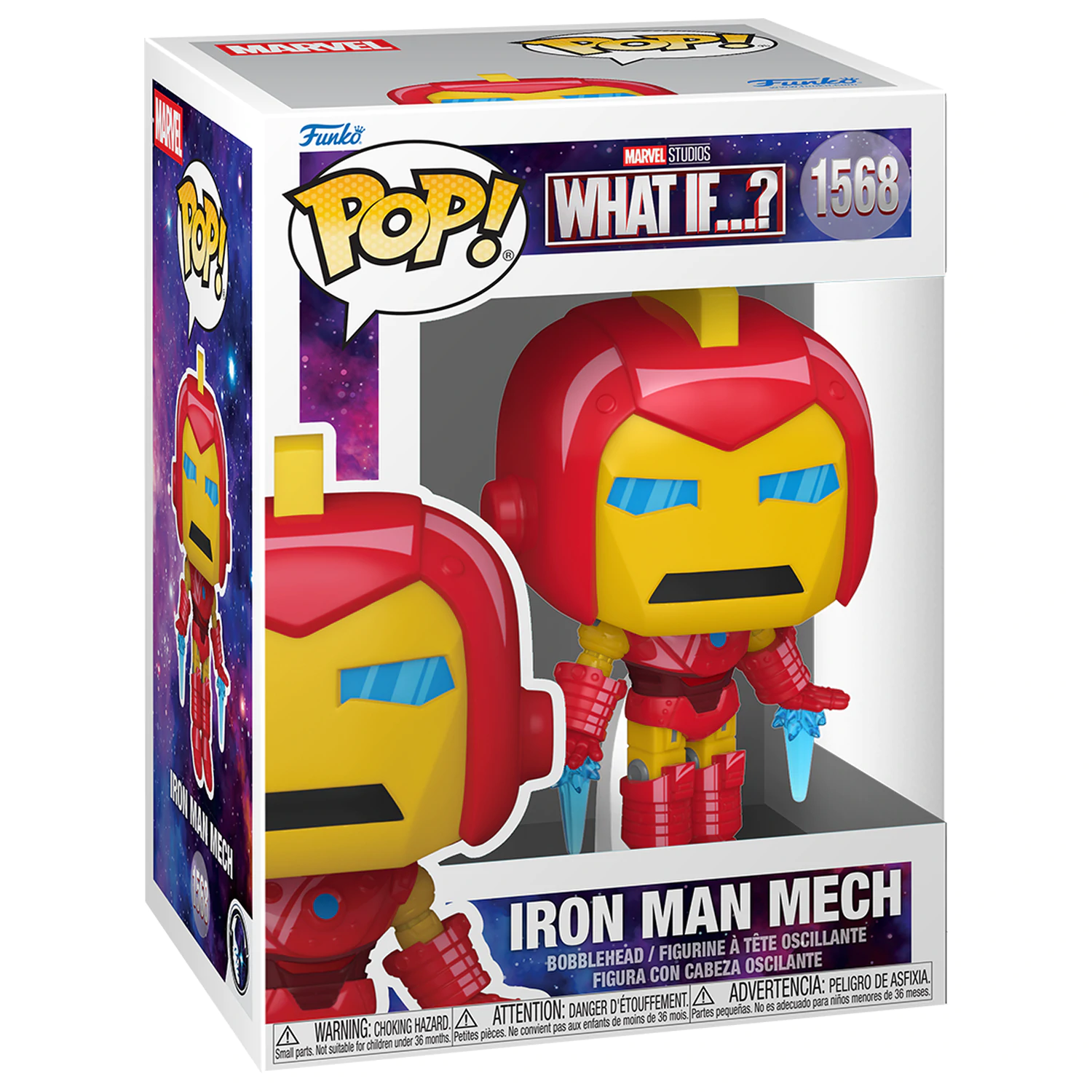 What If...? Funko POP! Figurina de vinil Iron Man 9 cm poza produsului
