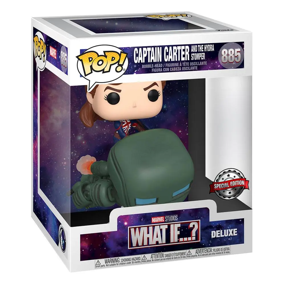 What If...? POP! Deluxe Figurina Vinyl Cpt. Carter & Hydro 9 cm poza produsului