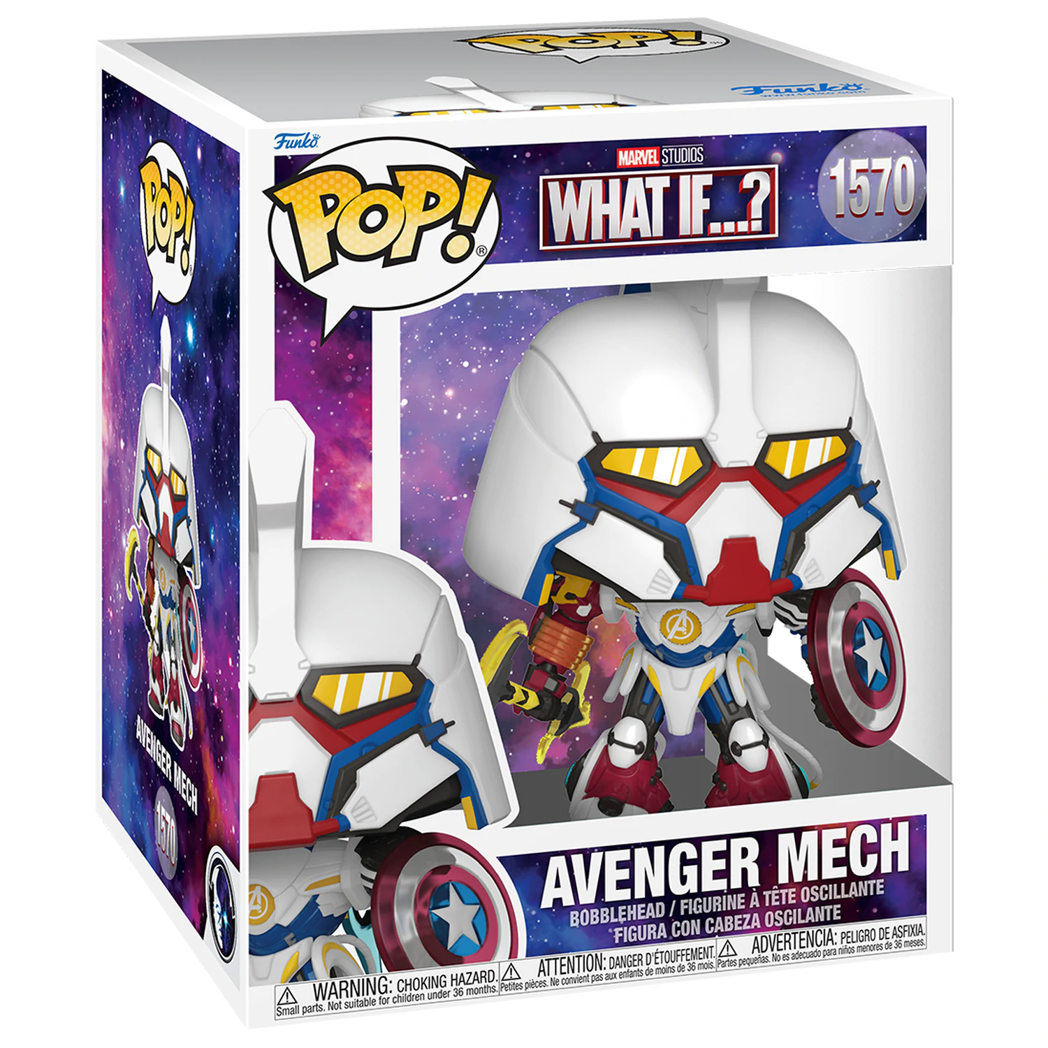 What If...? Super Sized Funko POP! Marvel Figurina de Vinil Super Mech 15 cm poza produsului