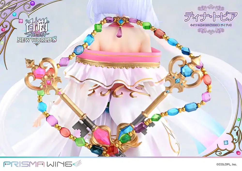 White Cat Project Prisma Wing statuie PVC 1/7 Tina Topia (The 10 Billion Tridollars of Neon Island) 22 cm poza produsului