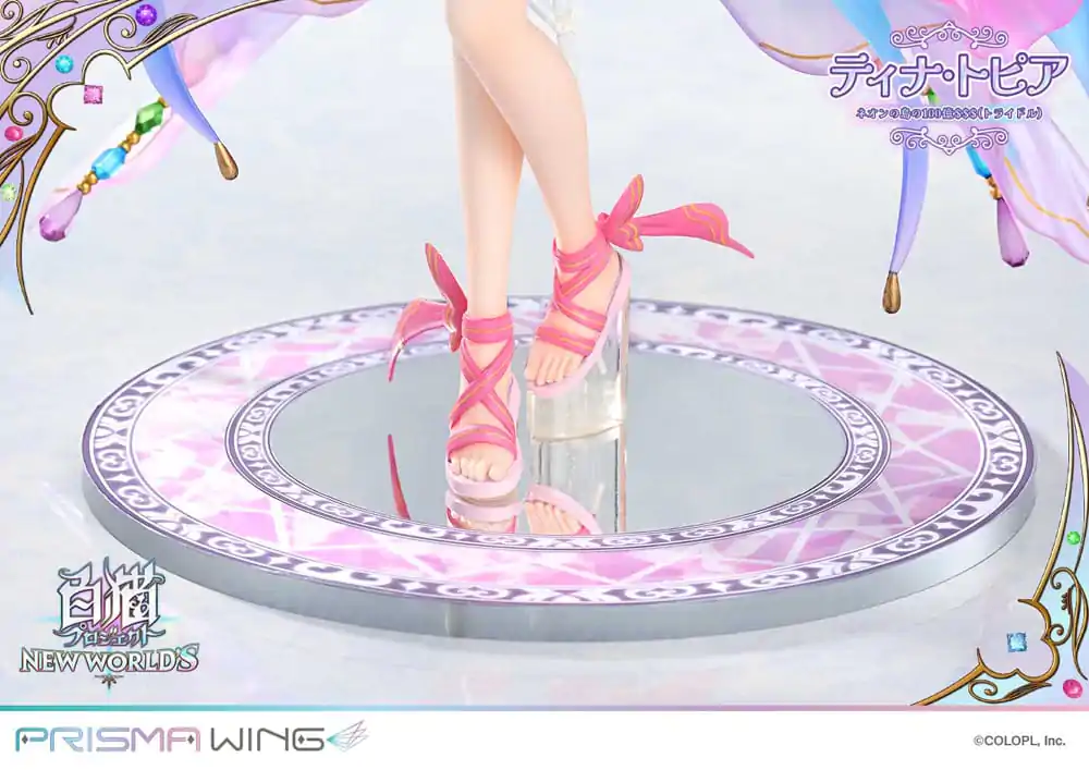 White Cat Project Prisma Wing statuie PVC 1/7 Tina Topia (The 10 Billion Tridollars of Neon Island) 22 cm poza produsului