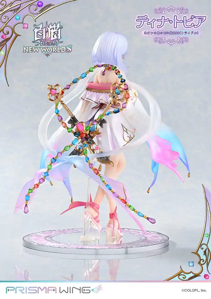 White Cat Project Prisma Wing statuie PVC 1/7 Tina Topia (The 10 Billion Tridollars of Neon Island) 22 cm poza produsului