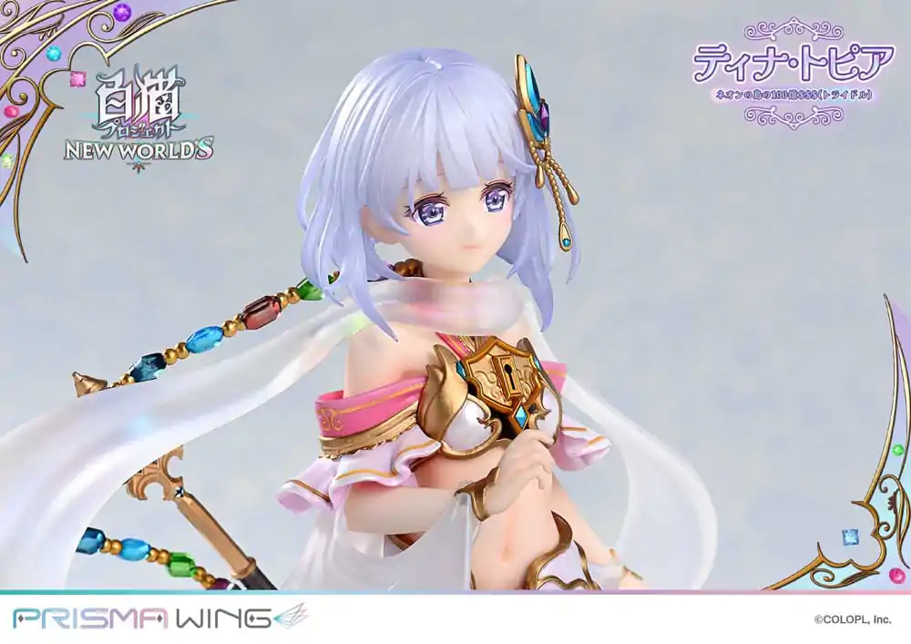 White Cat Project Prisma Wing statuie PVC 1/7 Tina Topia (The 10 Billion Tridollars of Neon Island) 22 cm poza produsului
