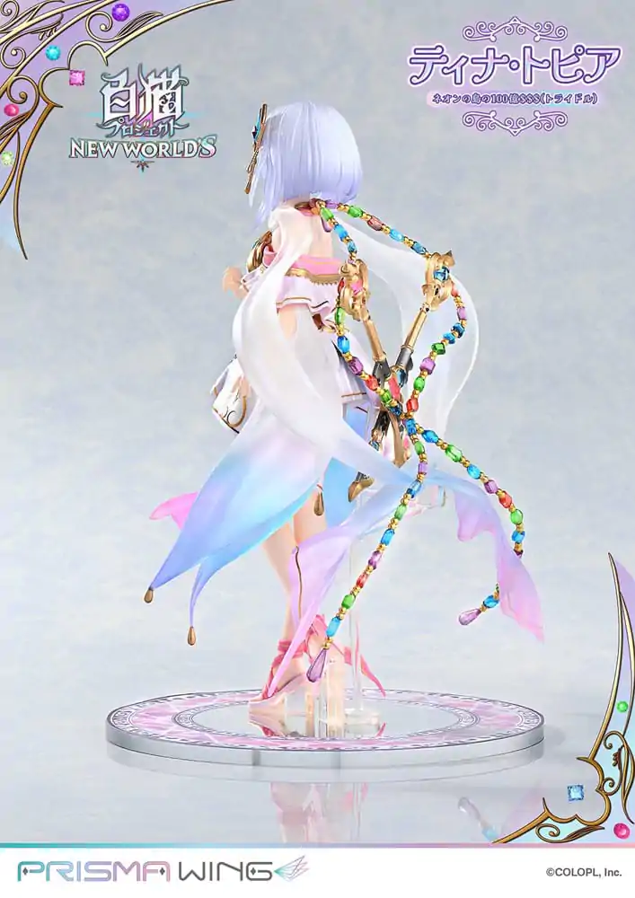 White Cat Project Prisma Wing statuie PVC 1/7 Tina Topia (The 10 Billion Tridollars of Neon Island) 22 cm poza produsului