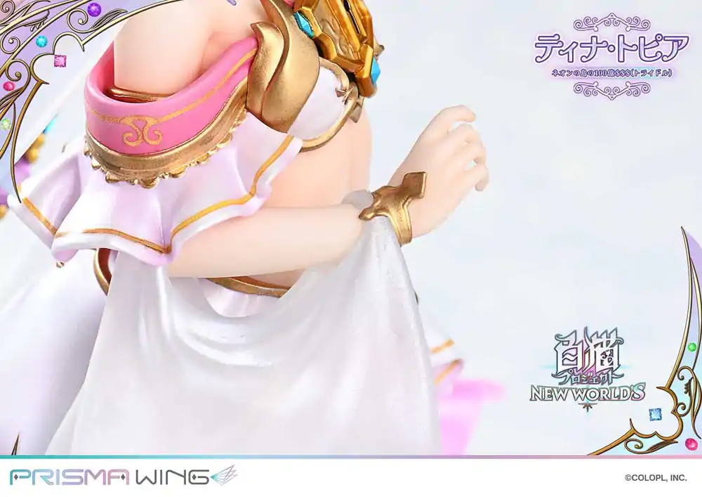 White Cat Project Prisma Wing statuie PVC 1/7 Tina Topia (The 10 Billion Tridollars of Neon Island) 22 cm poza produsului