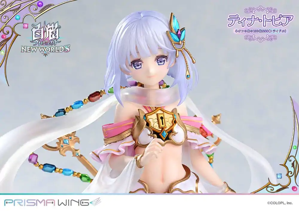 White Cat Project Prisma Wing statuie PVC 1/7 Tina Topia (The 10 Billion Tridollars of Neon Island) 22 cm poza produsului