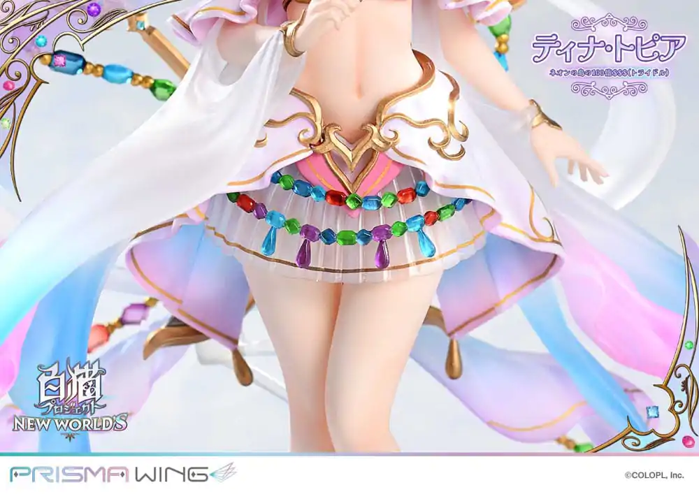 White Cat Project Prisma Wing statuie PVC 1/7 Tina Topia (The 10 Billion Tridollars of Neon Island) 22 cm poza produsului