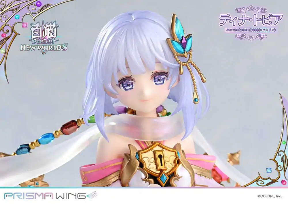 White Cat Project Prisma Wing statuie PVC 1/7 Tina Topia (The 10 Billion Tridollars of Neon Island) 22 cm poza produsului