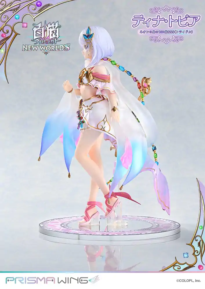 White Cat Project Prisma Wing statuie PVC 1/7 Tina Topia (The 10 Billion Tridollars of Neon Island) 22 cm poza produsului