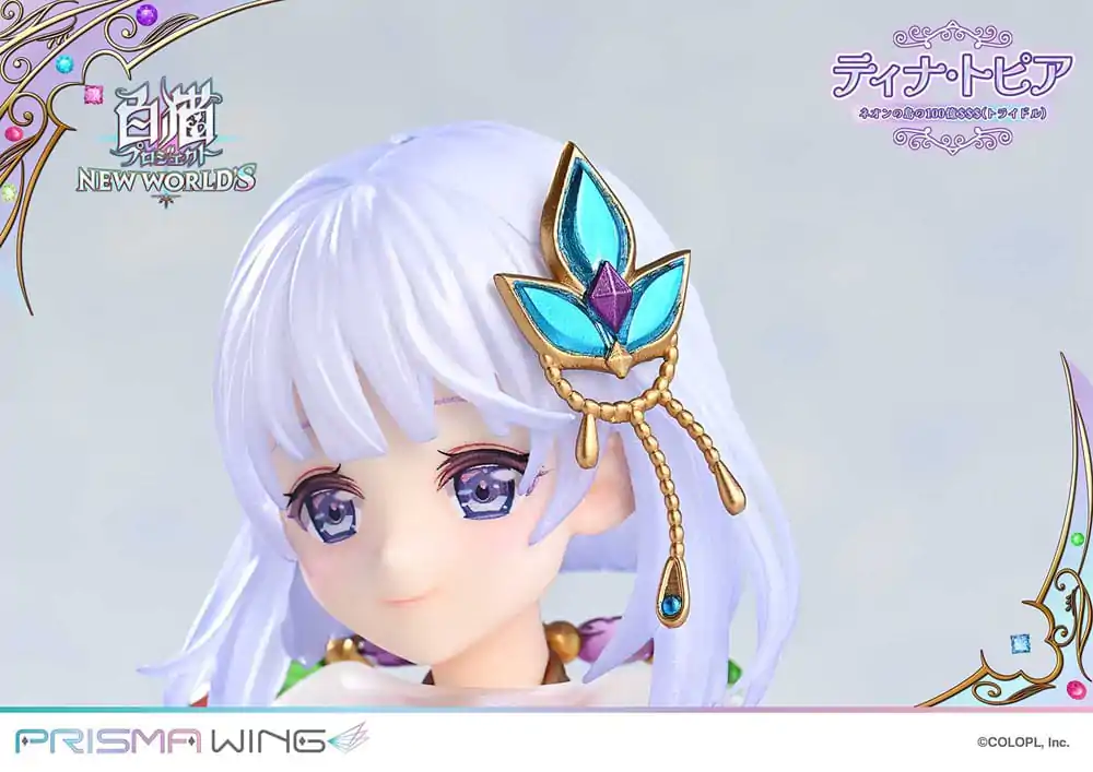 White Cat Project Prisma Wing statuie PVC 1/7 Tina Topia (The 10 Billion Tridollars of Neon Island) 22 cm poza produsului
