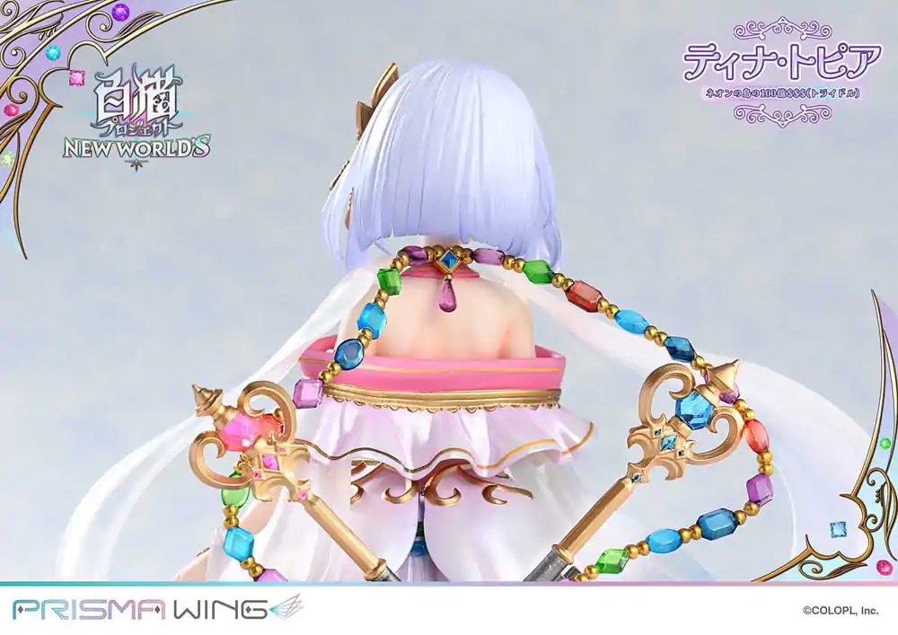White Cat Project Prisma Wing statuie PVC 1/7 Tina Topia (The 10 Billion Tridollars of Neon Island) 22 cm poza produsului