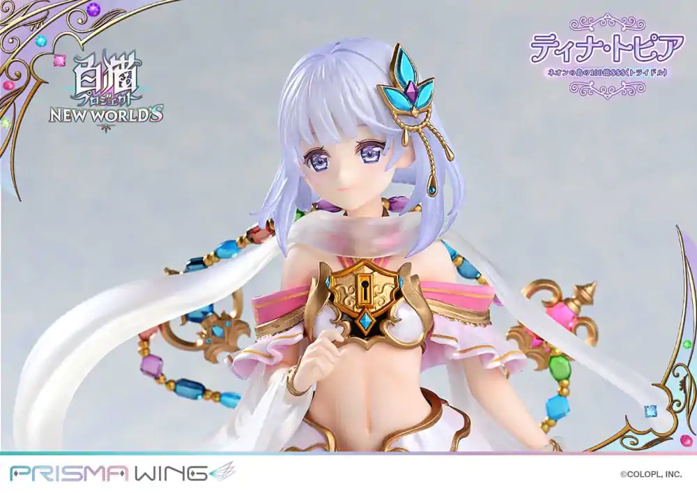 White Cat Project Prisma Wing statuie PVC 1/7 Tina Topia (The 10 Billion Tridollars of Neon Island) 22 cm poza produsului