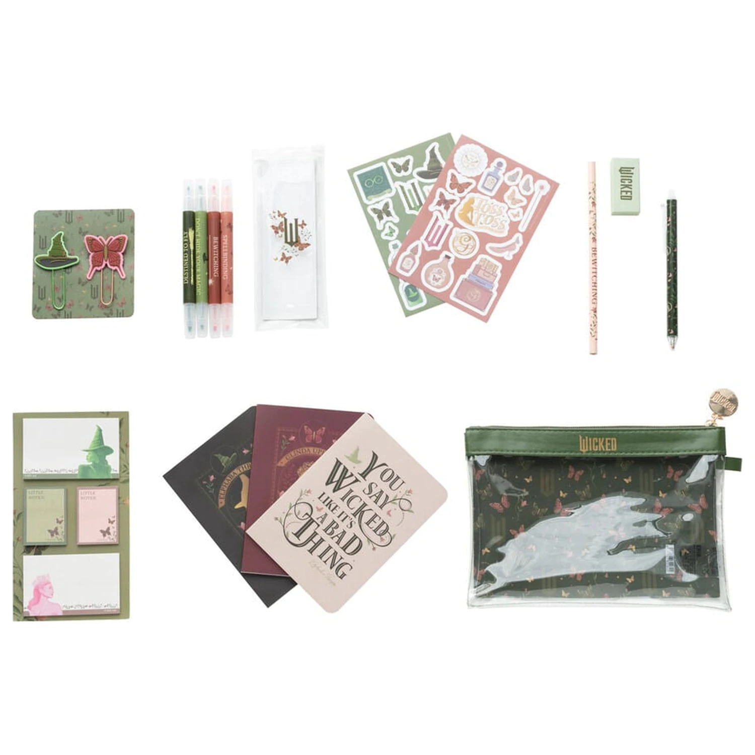Wicked 2 set de papetarie poza produsului